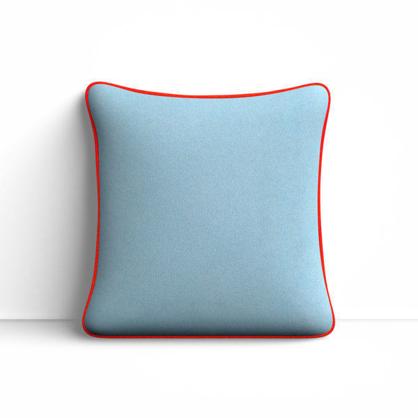 AllModern Lombard Wool Reversible Throw Pillow & Reviews Wayfair